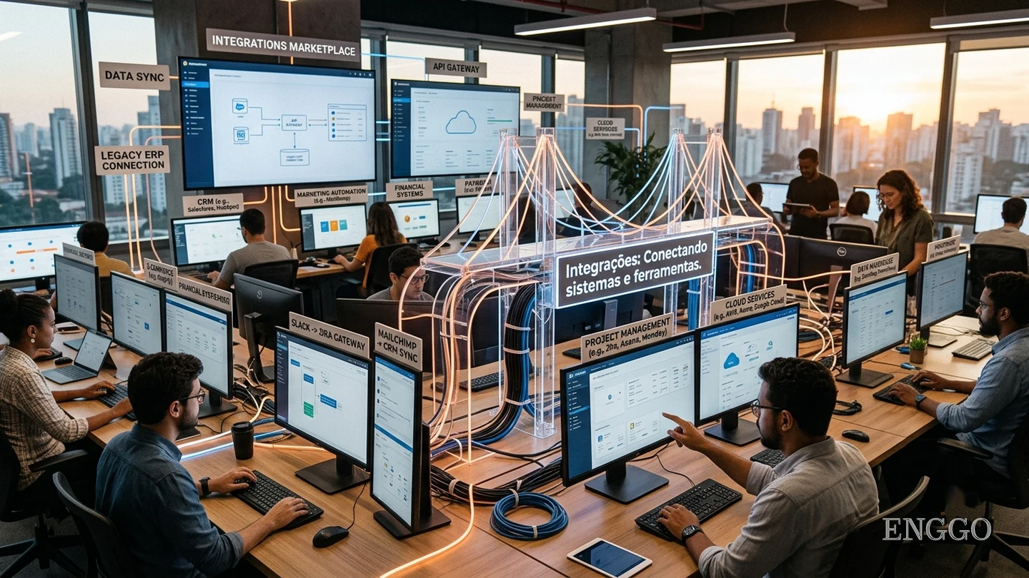 Conectado à operação — Desenvolvimento de Software